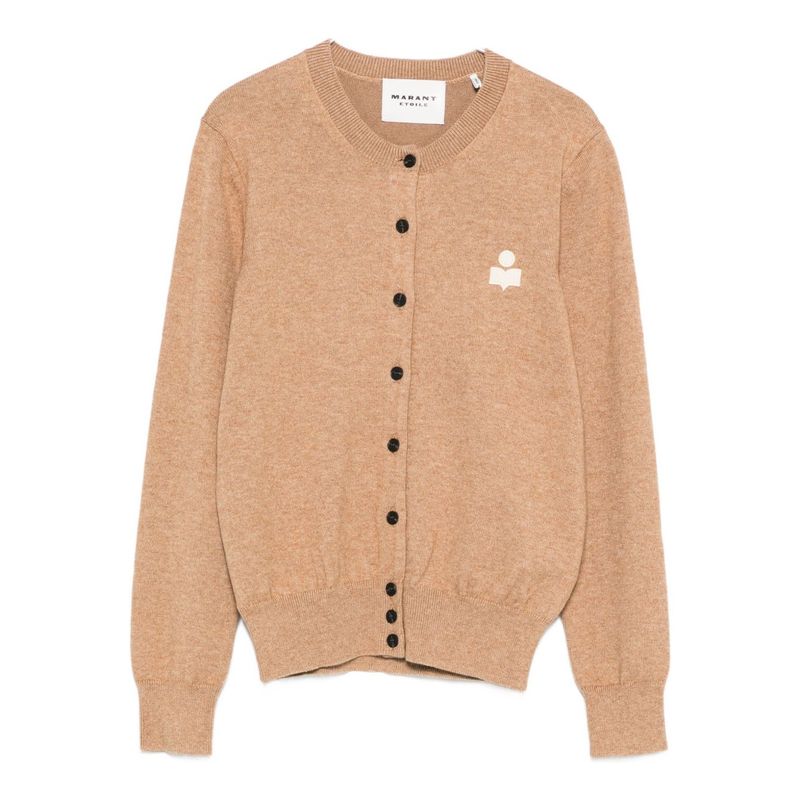 Marant Etoile Women Mona Wool And Cotton Blend Cardigan